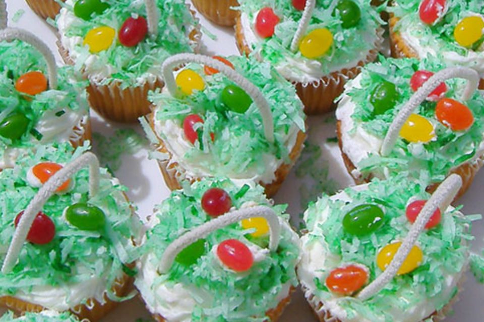 Sugar Free Easter Cupcakes Recipe by The Diabetic Pastry Chef