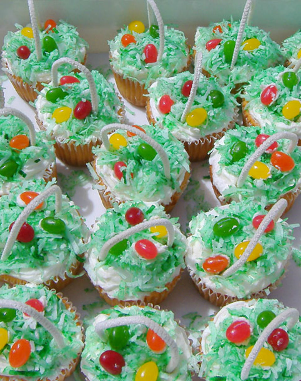 Easter Basket Cupcakes Recipe Sugar Free Blog Bakery The Diabetic Pastry Chef